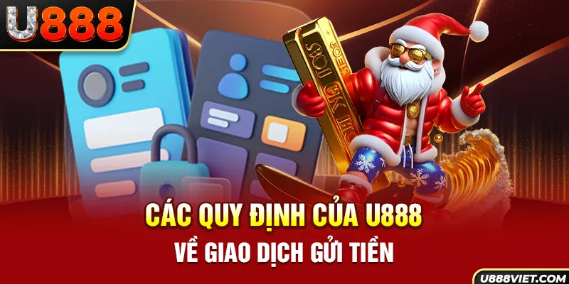 Các quy định của U888 về giao dịch gửi tiền