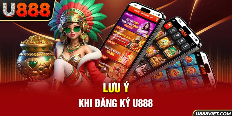 Lưu ý khi đăng ký U888